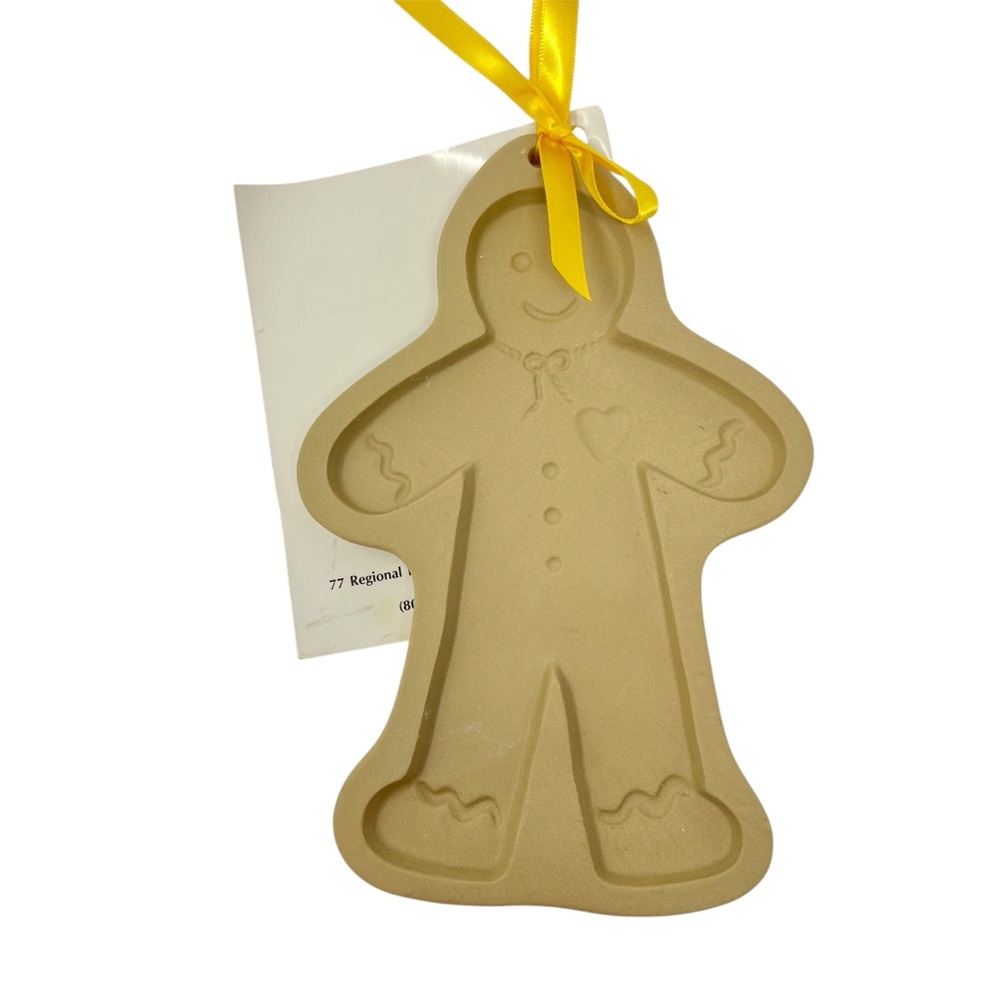 NWT Vintage 1989 Brown Bag Cookie Art Gingerbread Man Mold Hill Design Inc